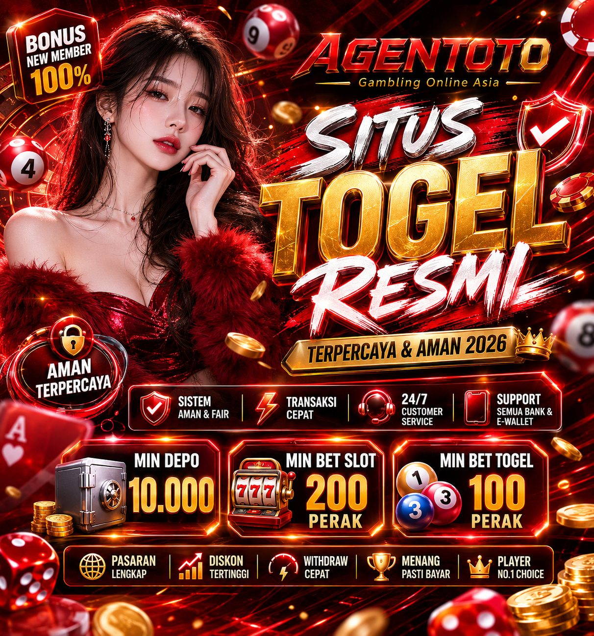 AGENTOTO: Kombinasi Situs Togel Resmi Sekali Main Bikin Nyaman Selama Nya